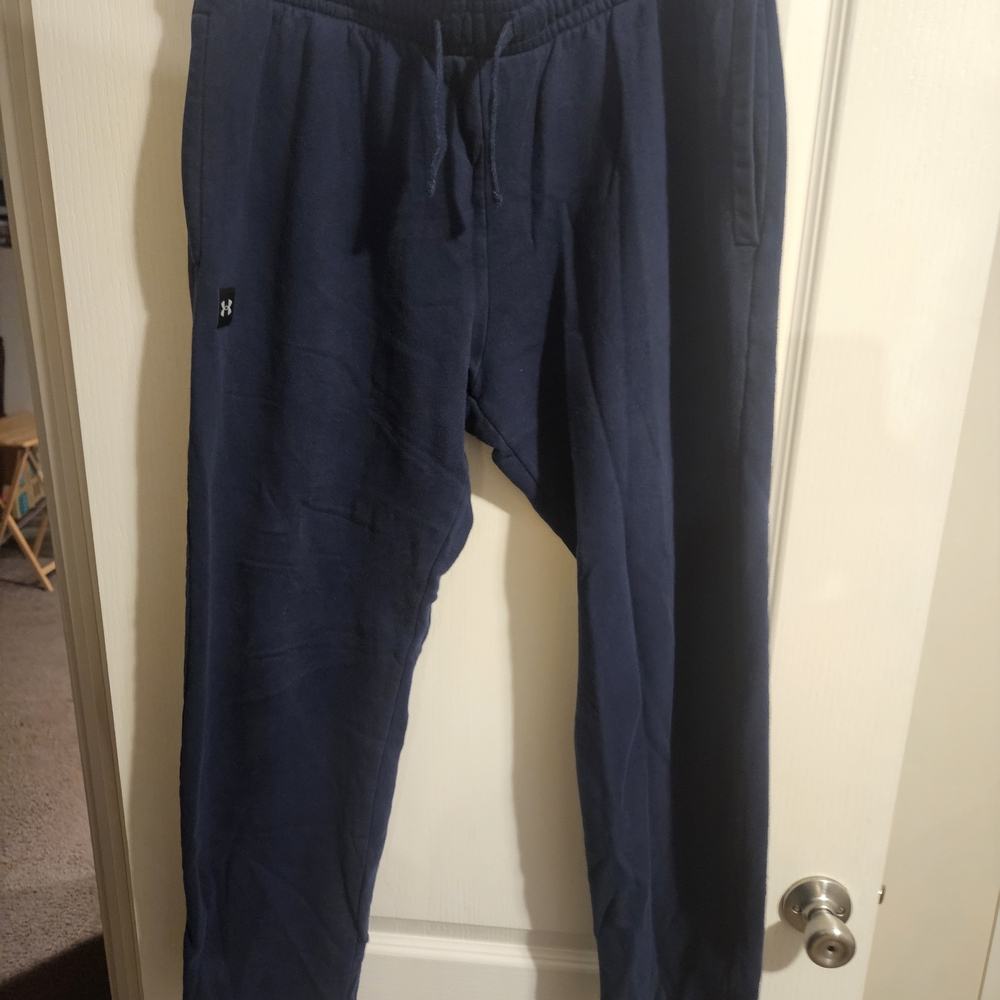 Men's Navy Blue XL Under Armour Pants
